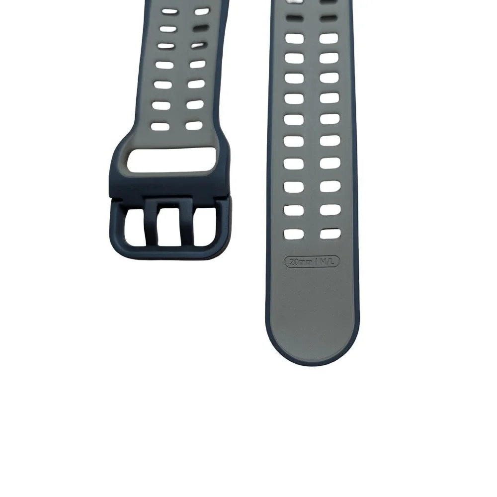 29-O Samsung Extreme Sport‎ Band One Click For Watch4 Or Later 20mm Graphite M/L